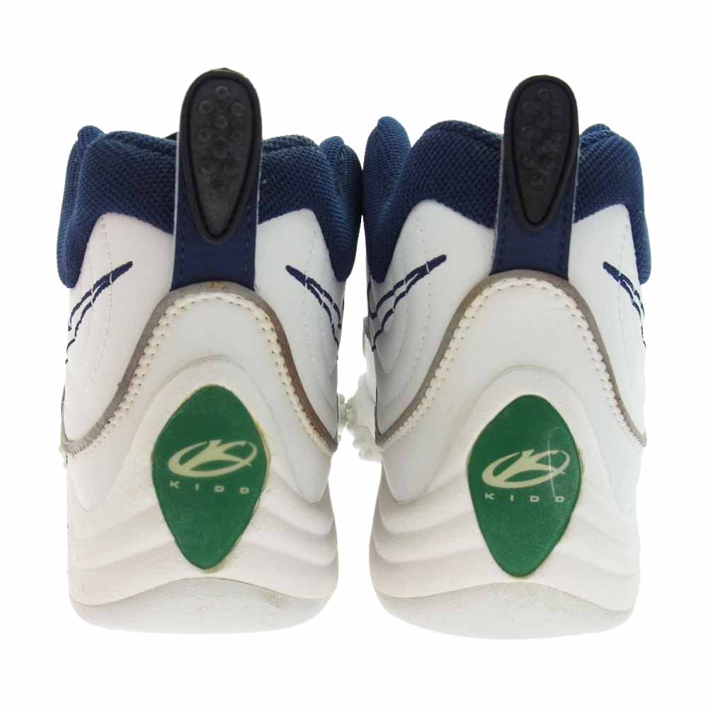 NIKE ナイキ 624055-141 AIR ZOOM FLIGHT FIVE B エア ズーム フライト ファイブ B スニーカー ホワイト系 ネイビー系 26.5cm【中古】