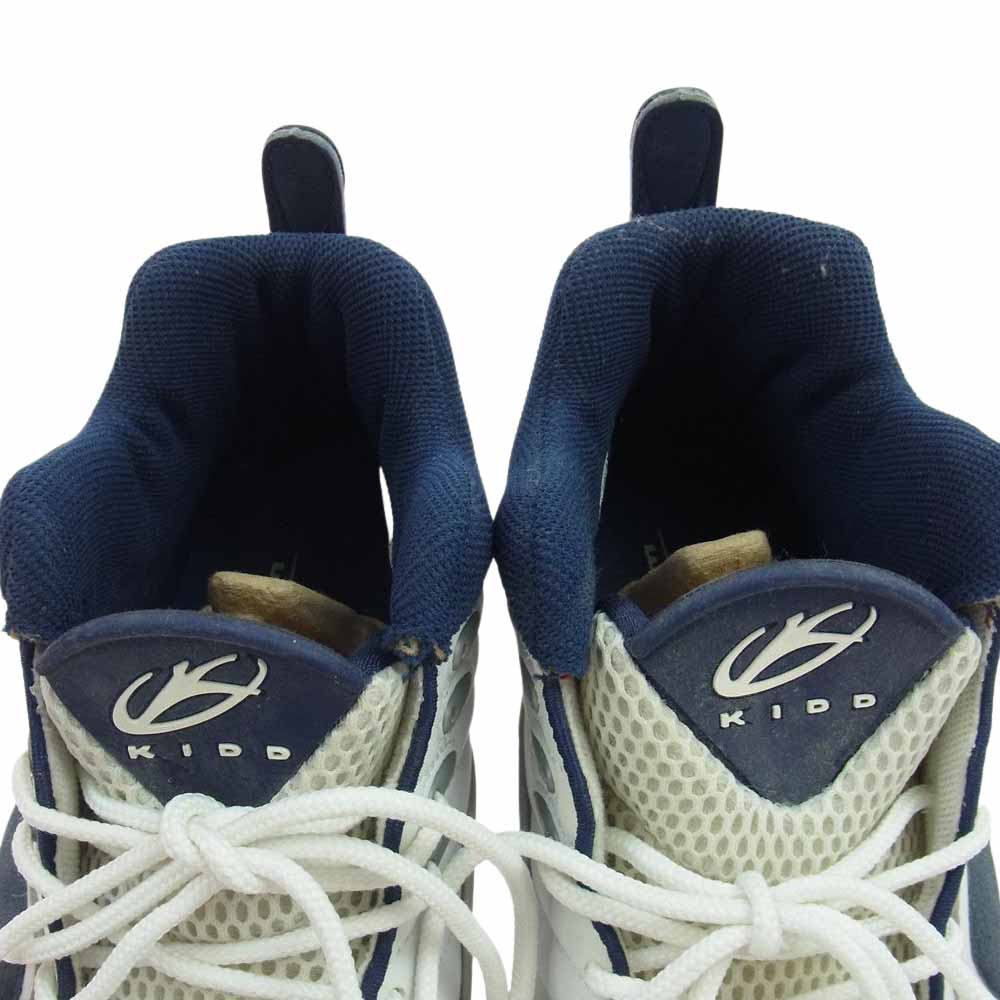 NIKE ナイキ 624055-141 AIR ZOOM FLIGHT FIVE B エア ズーム フライト ファイブ B スニーカー ホワイト系 ネイビー系 26.5cm【中古】