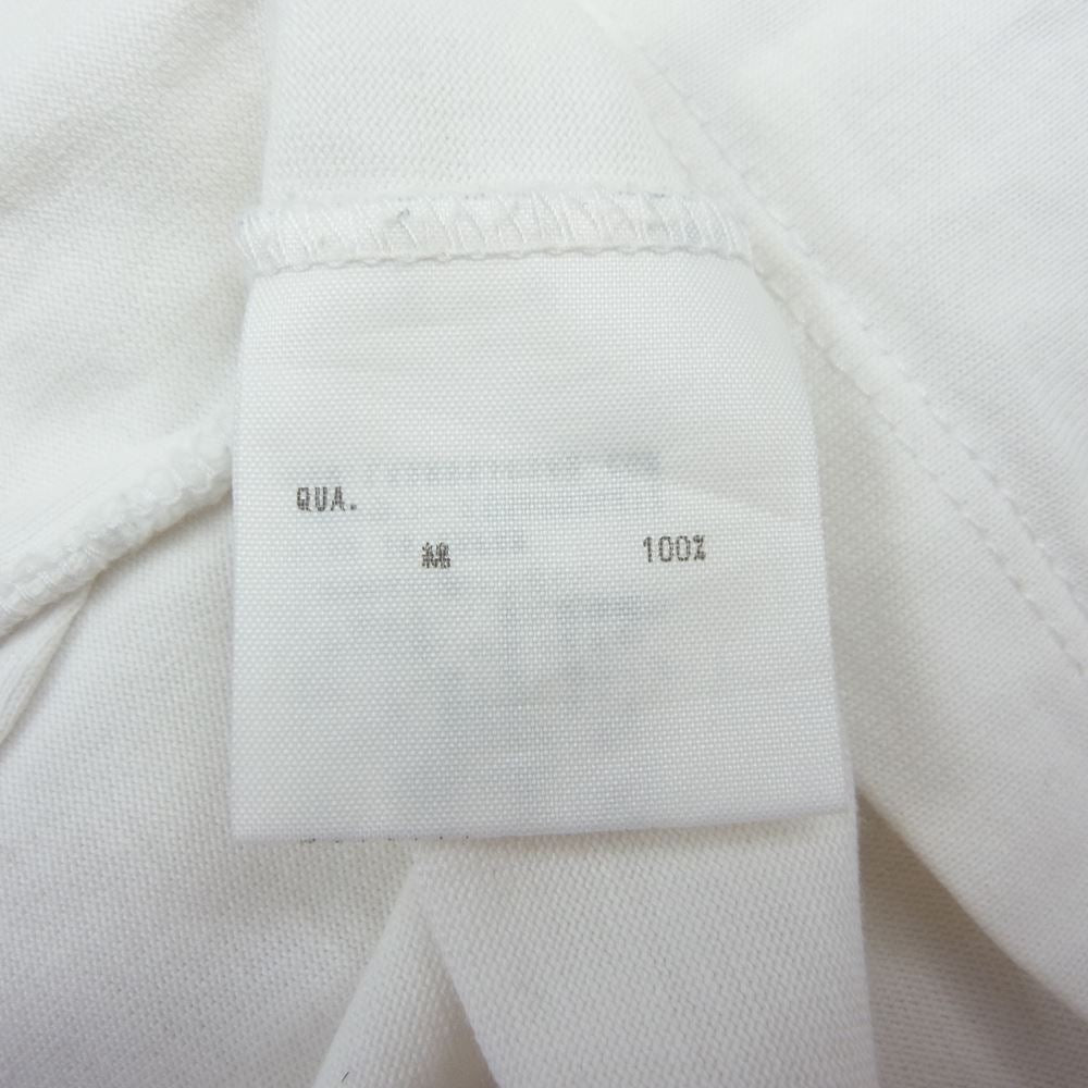 LAD MUSICIAN ラッドミュージシャン スカル フラワー バンダナ 半袖 Tシャツ ホワイト系 44【中古】