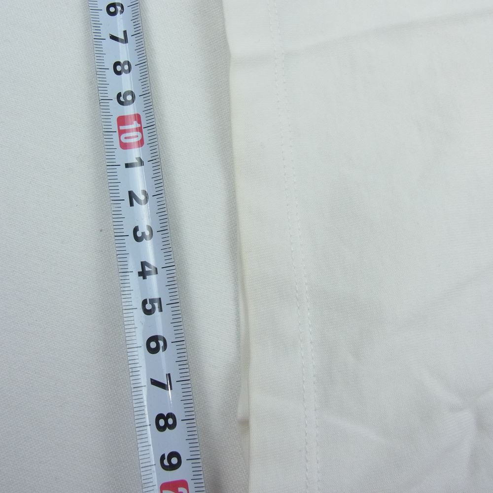 LAD MUSICIAN ラッドミュージシャン スカル フラワー バンダナ 半袖 Tシャツ ホワイト系 44【中古】