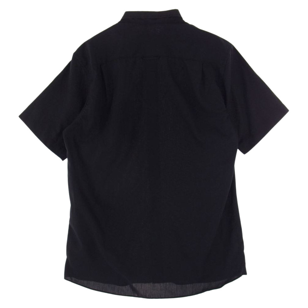 Supreme シュプリーム ボタンダウン 半袖 シャツ ブラック系 L【中古】
