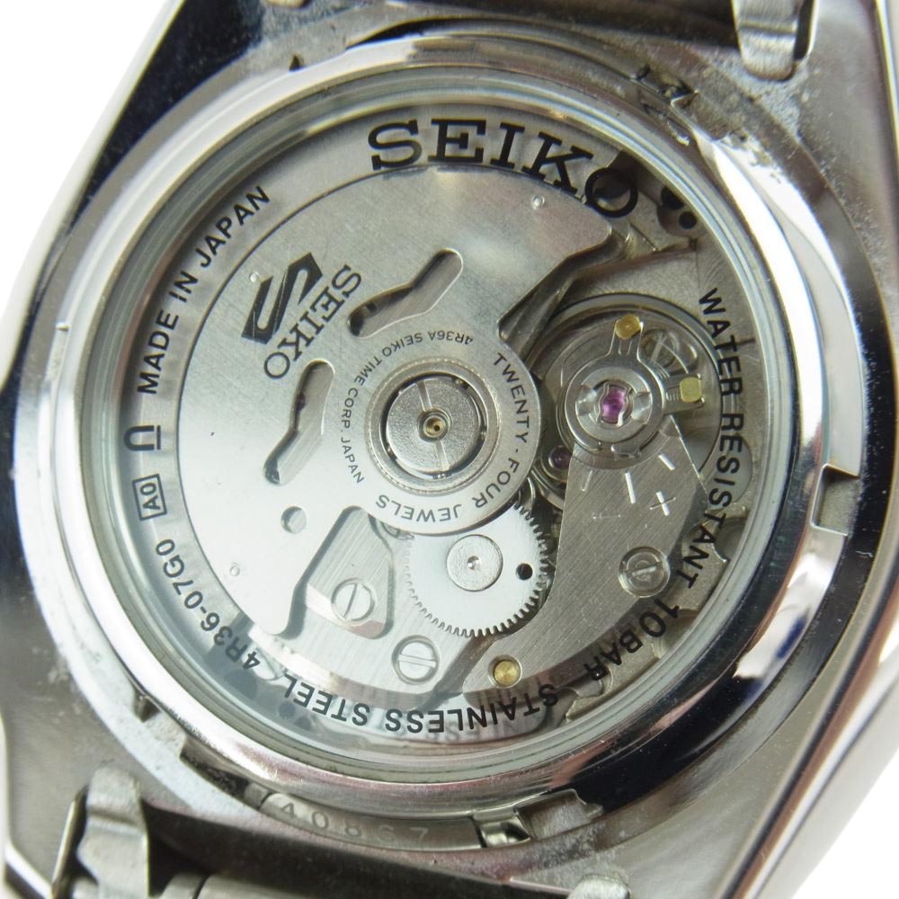 SEIKO セイコー 4R36-07G0 5スポーツ デイデイト 自動巻 腕時計
