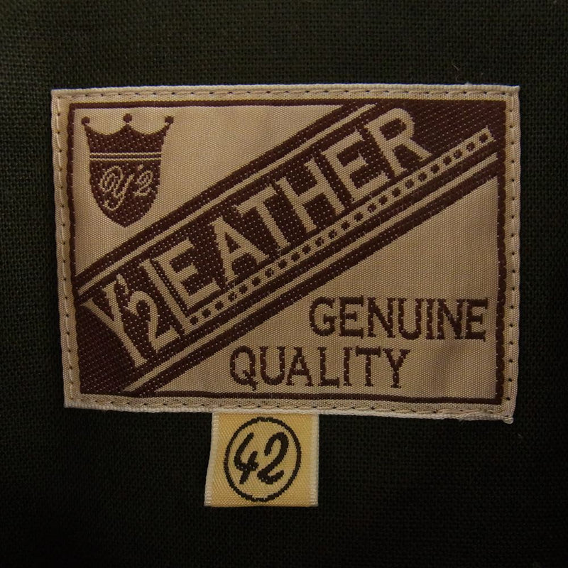 ワイツーレザー ホースハイド 月桂樹ボタン Gジャン 1stタイプ レザー