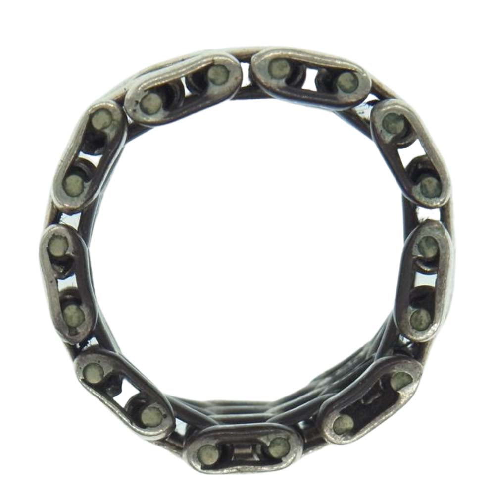 ラバー 7 LINK RING リンク リング シルバー系【中古】