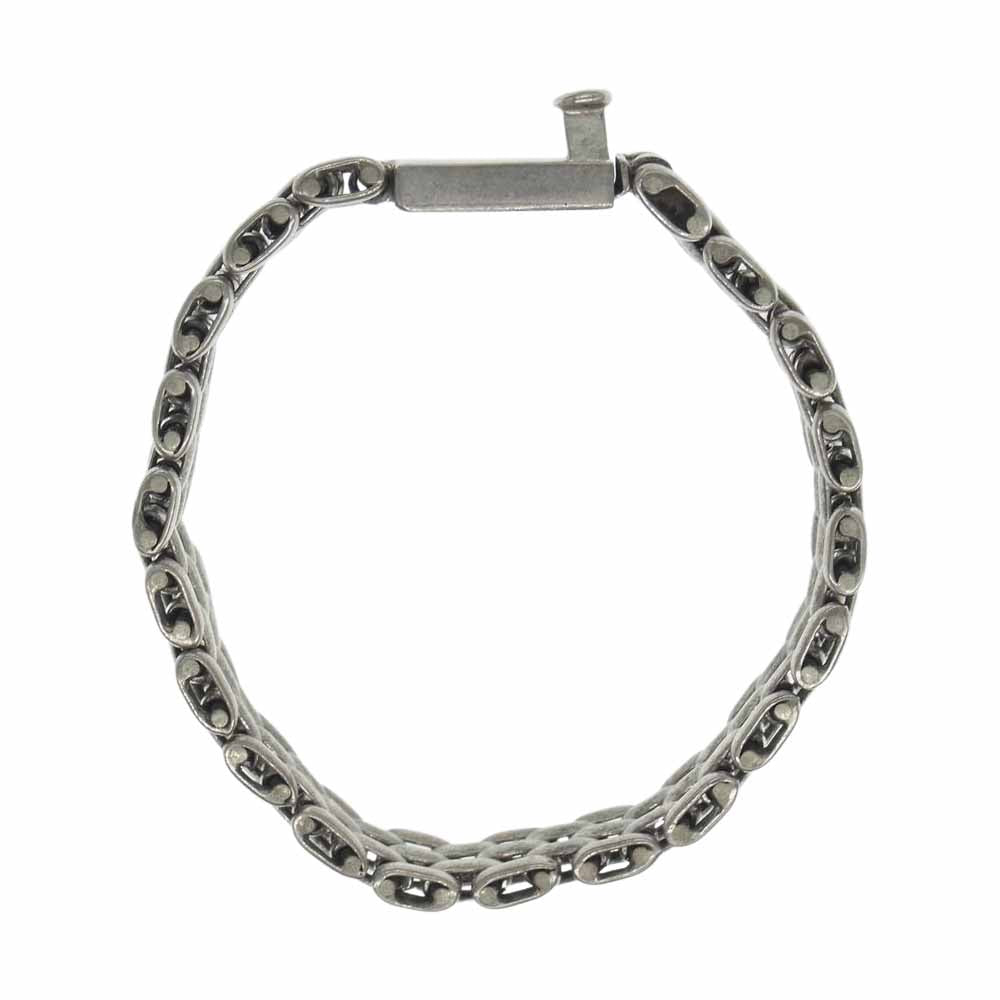 ラバー 5 LINK BAND リンク ブレスレット シルバー系【中古】