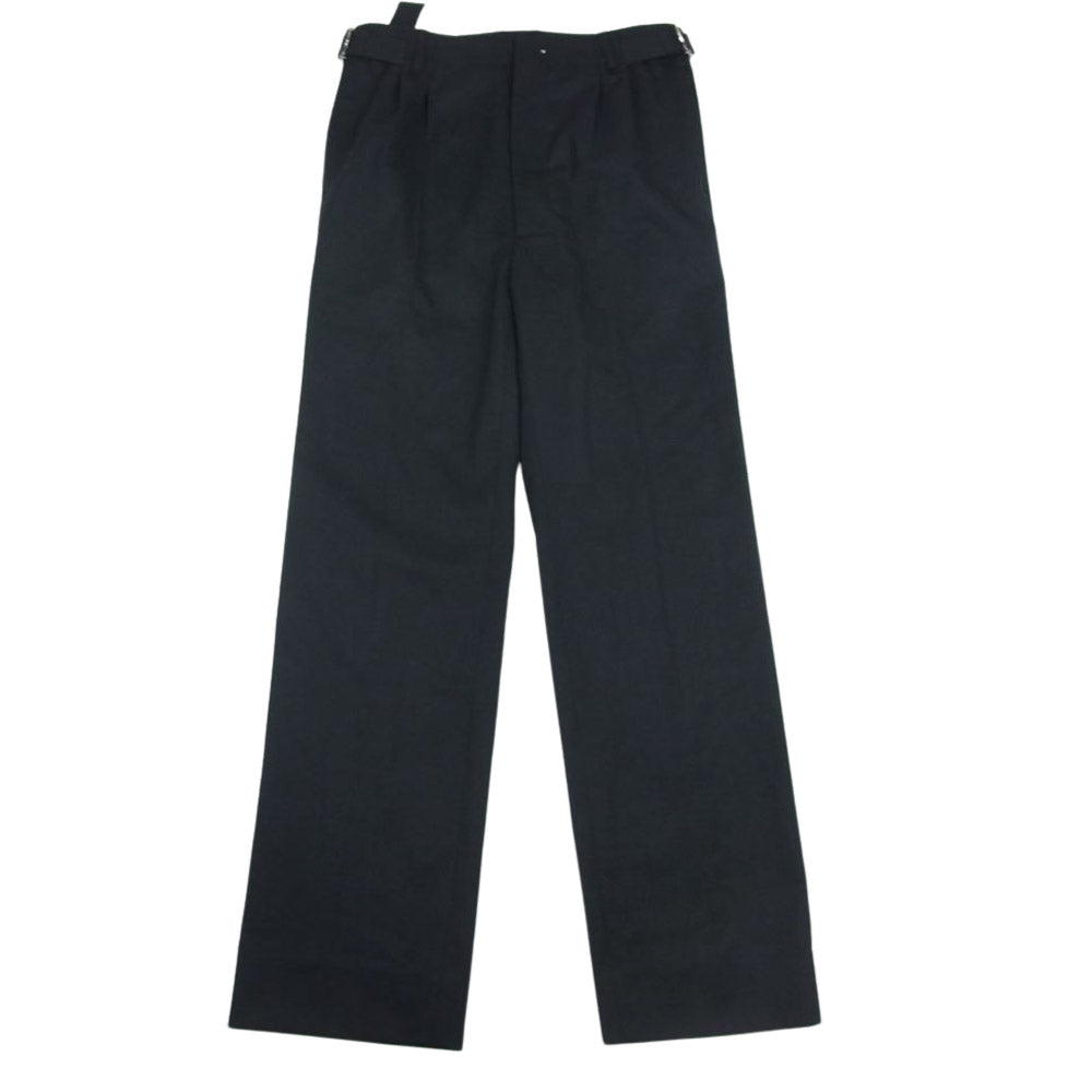 リノー 21AW × MENS NON-NO T/W STRAIGHT PANTS ストレート パンツ ダークグレー系 1【中古】