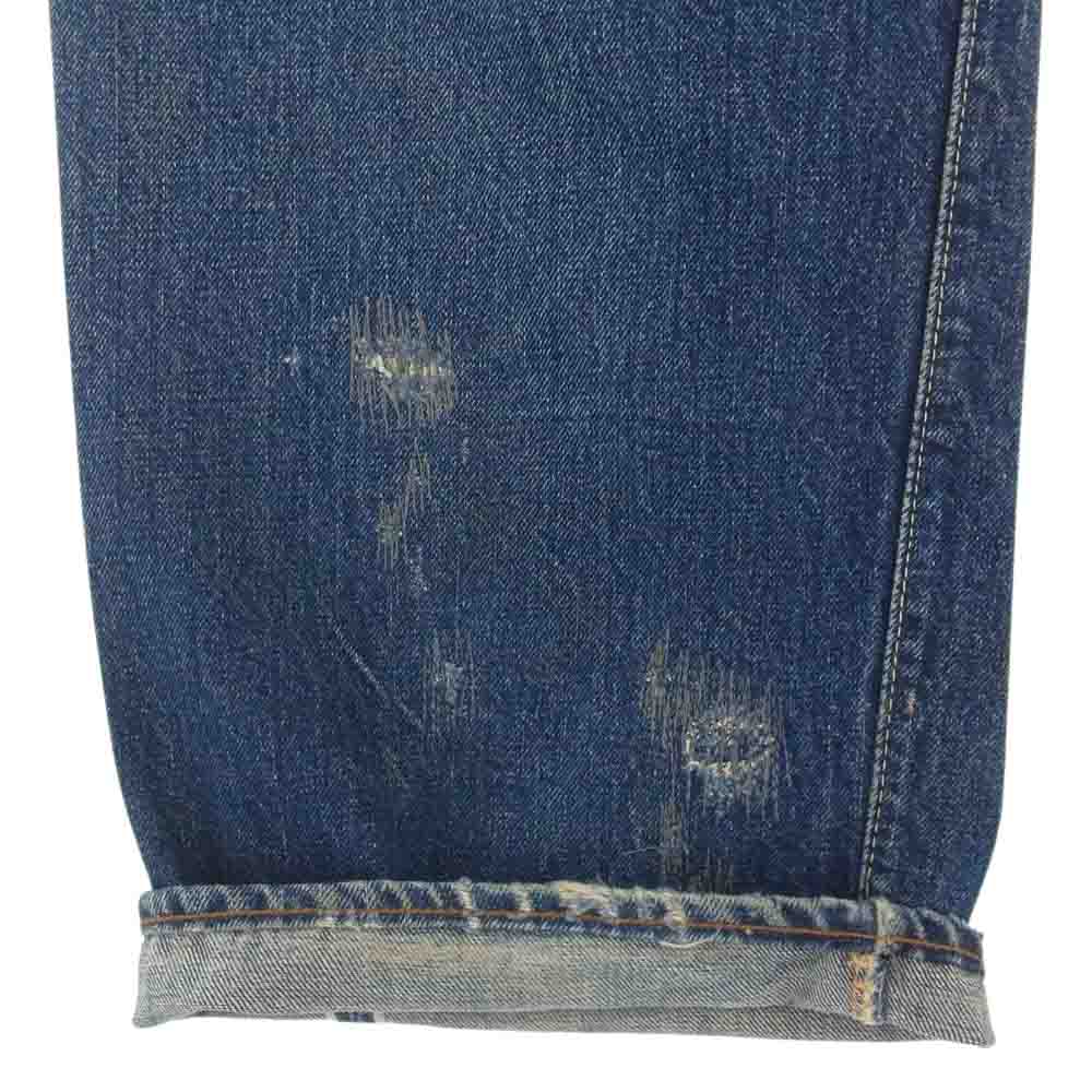 Levi's リーバイス 60s LEVI'Sリーバイス 501XX VINTAGE ボタン裏刻印J 足長R  Vステッチ シングル 赤耳 ヴィンテージ デニム パンツ インディゴブルー系【中古】