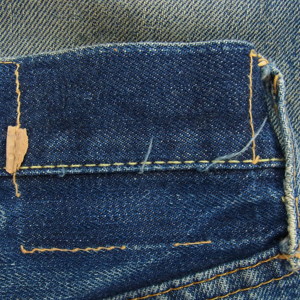 Levi's リーバイス 60s LEVI'Sリーバイス 501XX VINTAGE ボタン裏刻印J 足長R  Vステッチ シングル 赤耳 ヴィンテージ デニム パンツ インディゴブルー系【中古】