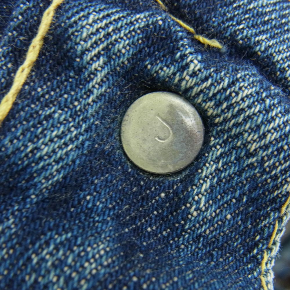 Levi's リーバイス 60s LEVI'Sリーバイス 501XX VINTAGE ボタン裏刻印J 足長R  Vステッチ シングル 赤耳 ヴィンテージ デニム パンツ インディゴブルー系【中古】