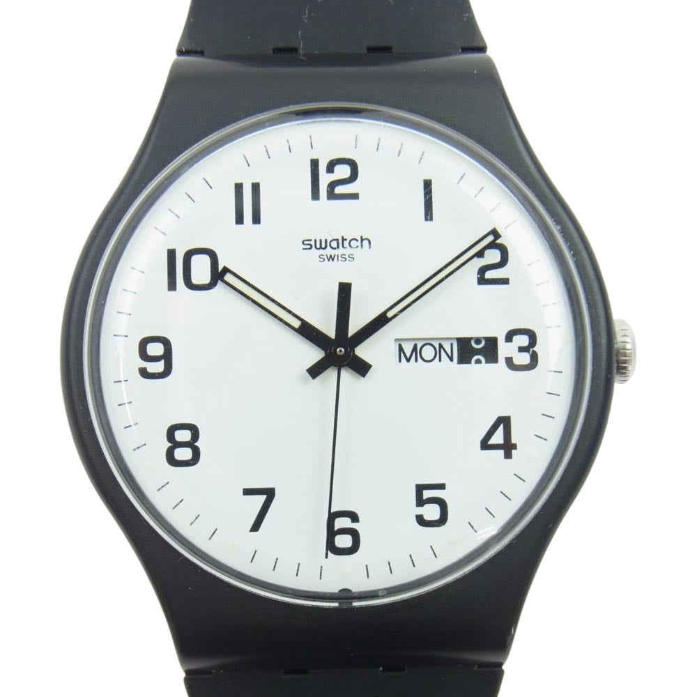 Swatch スウォッチ TWICE Again トワイス アゲイン 腕時計 ウォッチ ブラック系【中古】