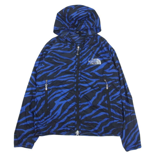 THE NORTH FACE ノースフェイス NP2335N PPL Mountain Wind Parka マウンテン ウインド パーカー ナイロン ジャケット ブラック系 ブルー系 M【中古】