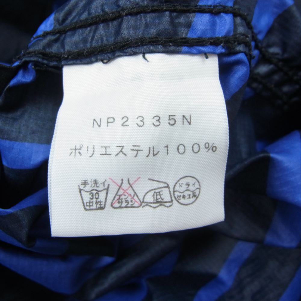 THE NORTH FACE ノースフェイス NP2335N PPL Mountain Wind Parka マウンテン ウインド パーカー ナイロン ジャケット ブラック系 ブルー系 M【中古】