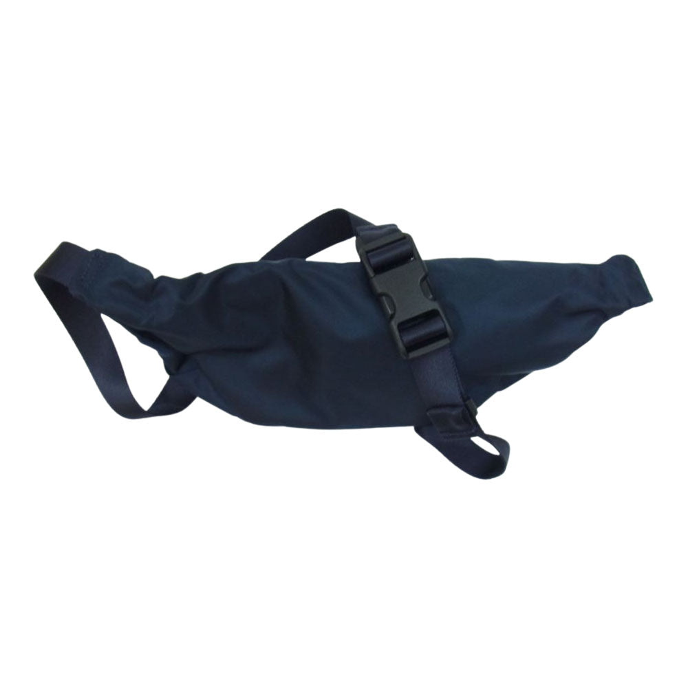 PORTER ポーター × TOMORROWLAND × foot the coacher 別注 ANARCHO WAIST BAG トゥモローランド フットザコーチャー 別注 ウエストバッグ ネイビー系 F【新古品】【未使用】【中古】