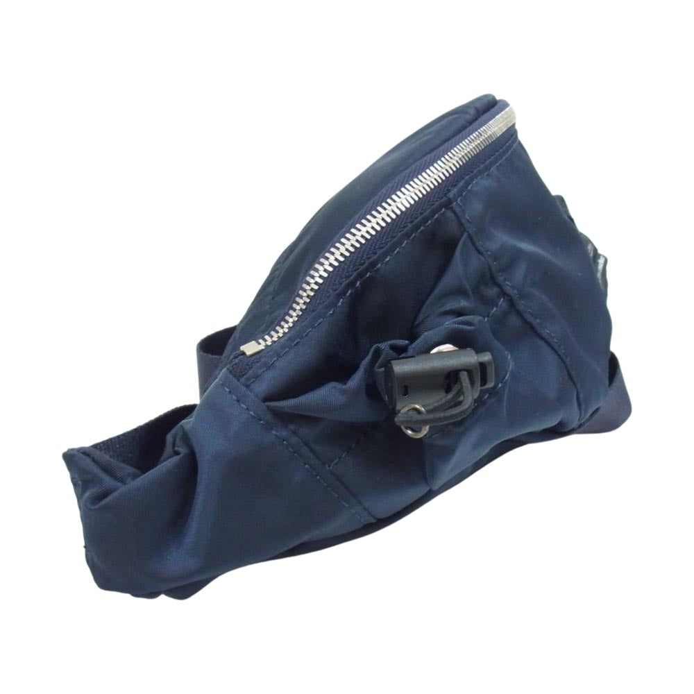 PORTER ポーター × TOMORROWLAND × foot the coacher 別注 ANARCHO WAIST BAG トゥモローランド フットザコーチャー 別注 ウエストバッグ ネイビー系 F【新古品】【未使用】【中古】