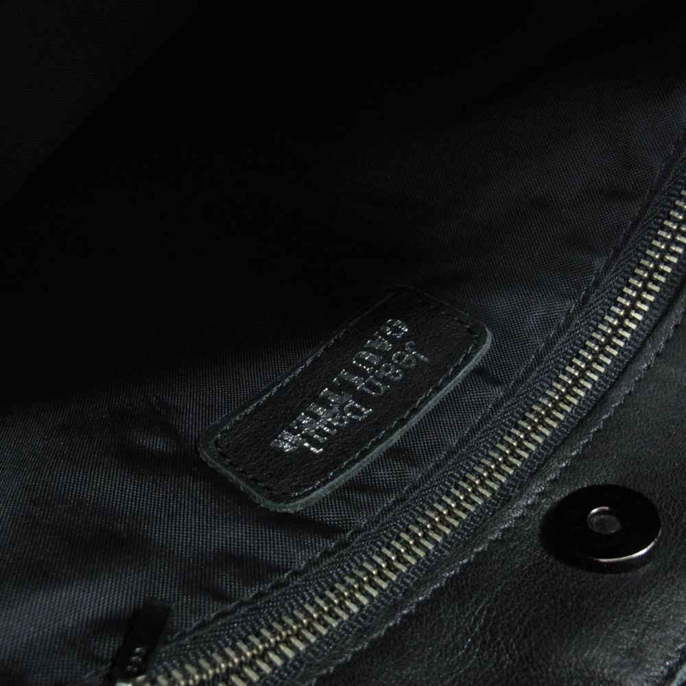JEAN-PAUL GAULTIER ジャンポールゴルチエ レザー ショルダー バッグ ブラック系【中古】