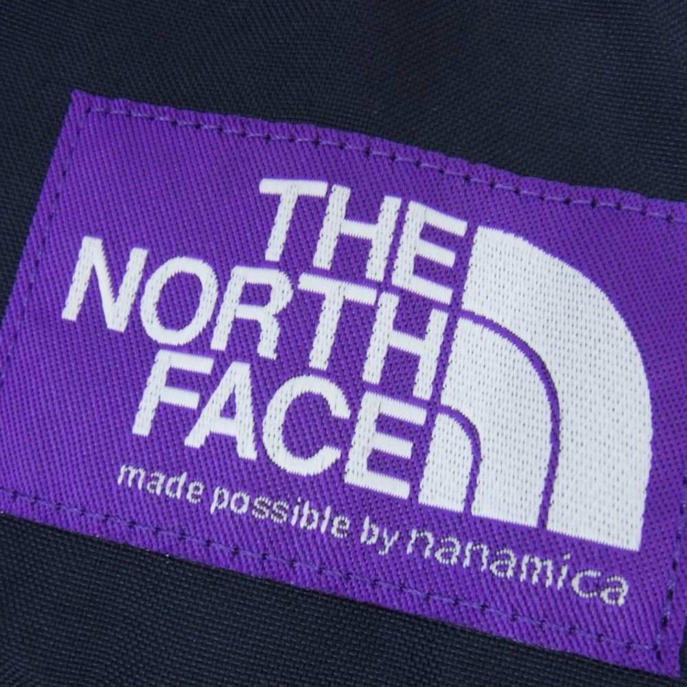 THE NORTH FACE ノースフェイス NN7109N × PALACE パレス Cordura Nylon Day Pack コーデュラ ナイロン レザー切替 デイパック バックパック ネイビー系【極上美品】【中古】