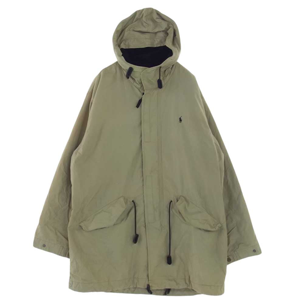 POLO RALPH LAUREN ポロ・ラルフローレン JR-RL-NA0861 ナイロン コート ベージュ系 L【中古】