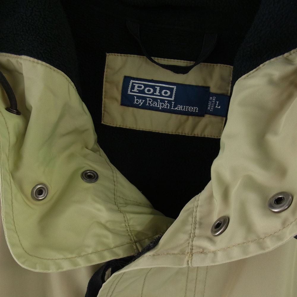 POLO RALPH LAUREN ポロ・ラルフローレン JR-RL-NA0861 ナイロン コート ベージュ系 L【中古】