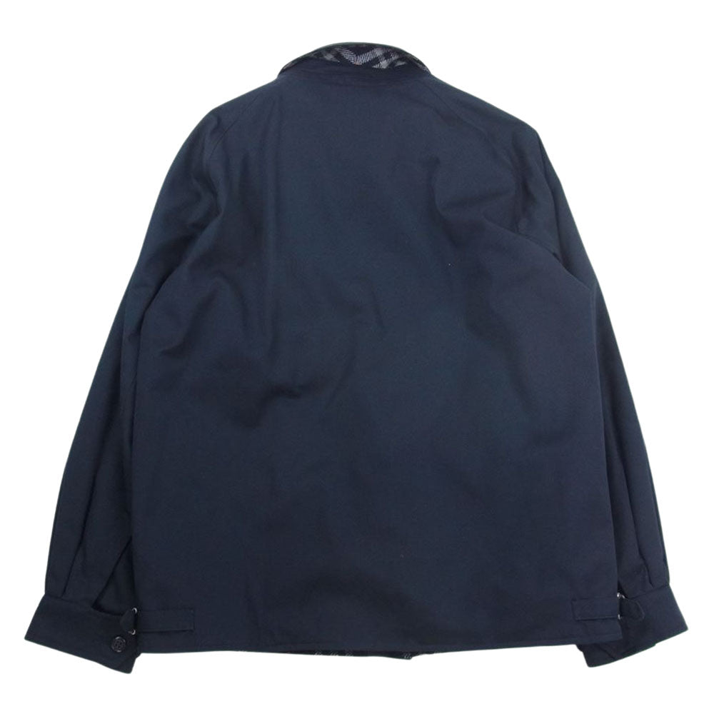 バーバリーズ スポーツジャケット スイングトップ ブルゾン ネイビー系【中古】