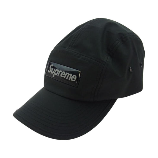 Supreme シュプリーム 22SS Inset Gel Camp Cap インセット ゲル キャンプ ボックスロゴ キャップ ブラック系【新古品】【未使用】【中古】
