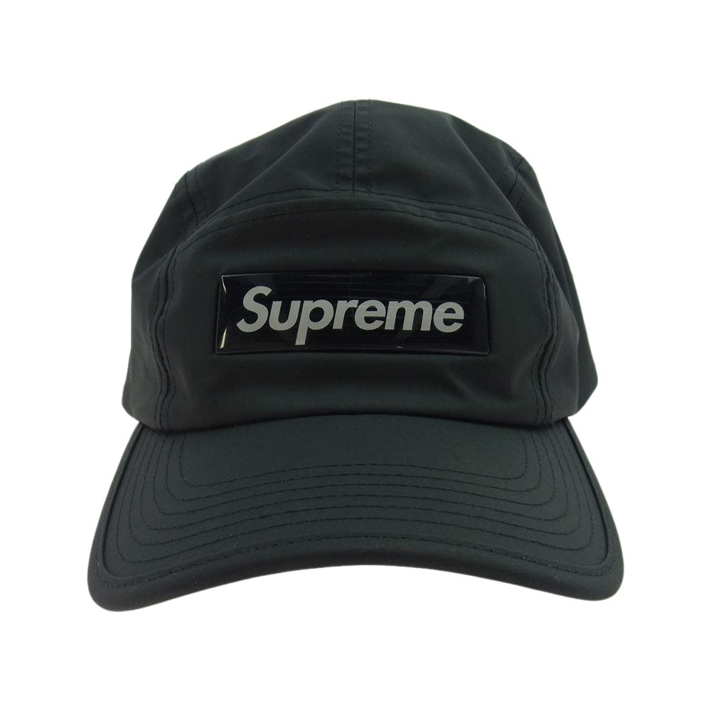 Supreme シュプリーム 22SS Inset Gel Camp Cap インセット ゲル キャンプ ボックスロゴ キャップ ブラック系【新古品】【未使用】【中古】