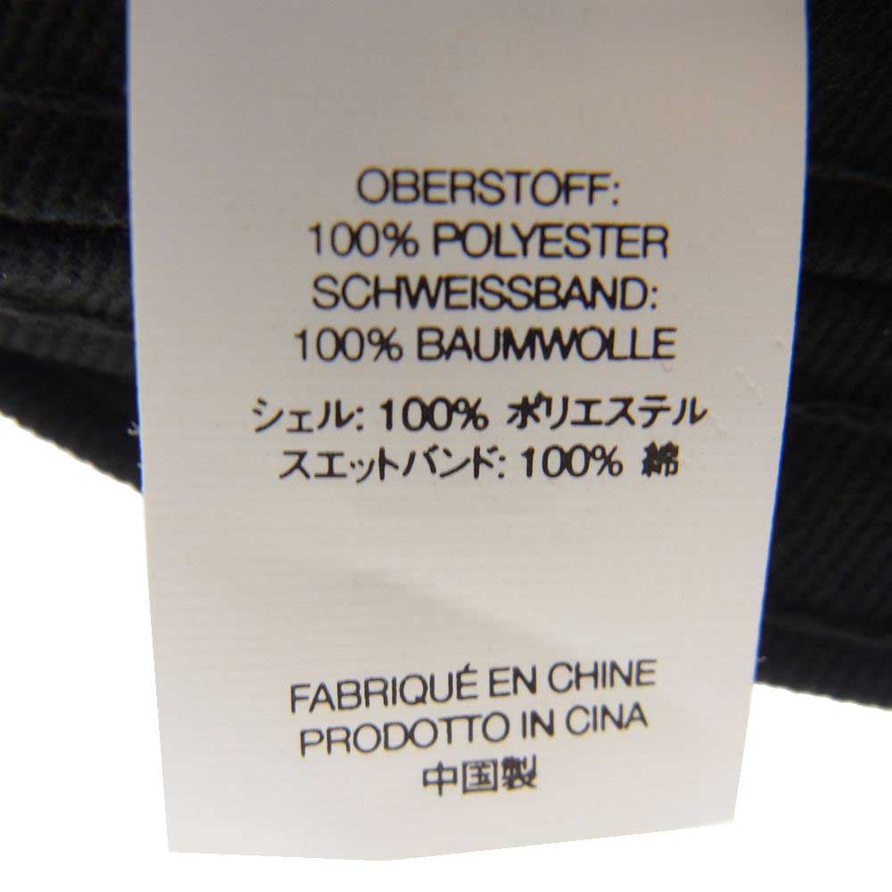 Supreme シュプリーム 22SS Inset Gel Camp Cap インセット ゲル キャンプ ボックスロゴ キャップ ブラック系【新古品】【未使用】【中古】