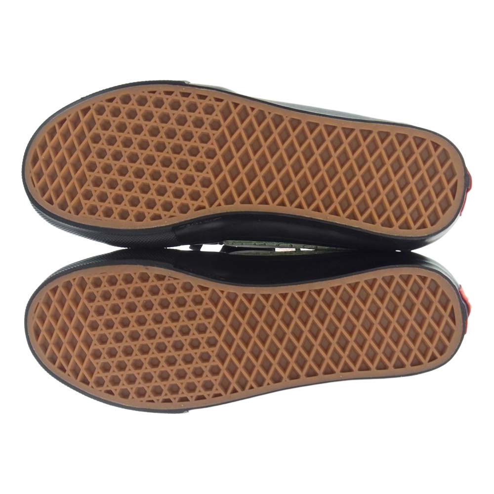 Supreme シュプリーム 23SS × Vans バンズ Dollar Skate Grosso Mid Black ドル スケート グロッソ ミッド スニーカー ブラック系 ライトグリーン系 27.5cm【新古品】【未使用】【中古】