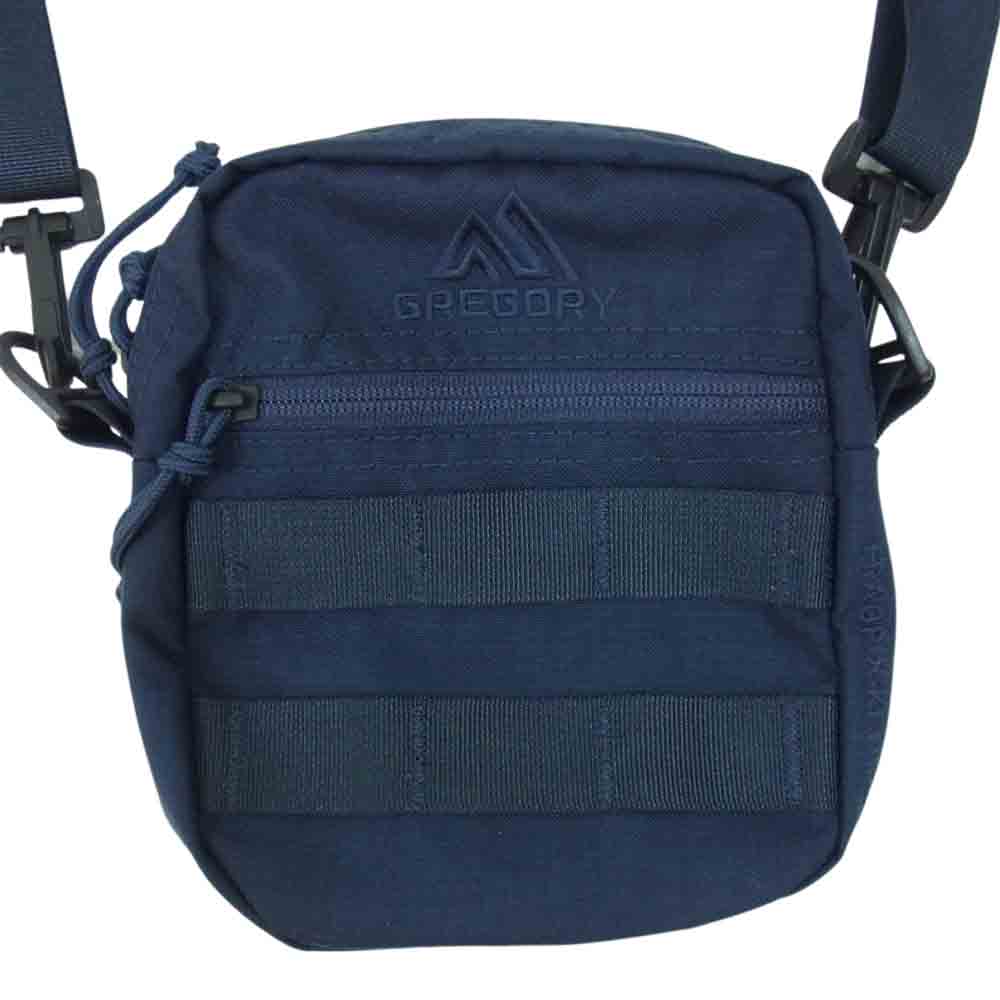 GREGORY グレゴリー Pilgrim surf+supply FLAG POCKET ピルグリム フラグポケット ショルダー バック ネイビー系【中古】