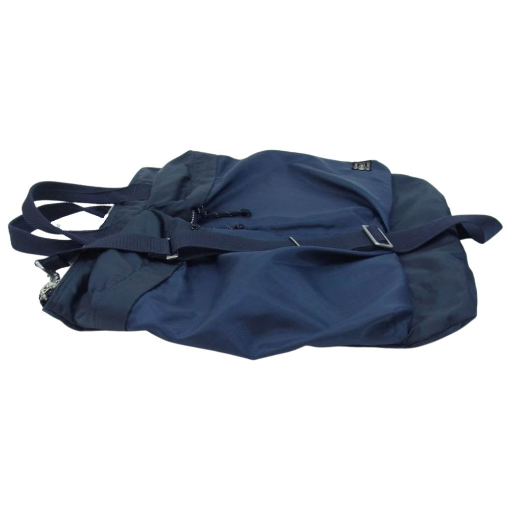 PORTER ポーター × LOWERCASE ローワーケース 2WAY ナイロン ヘルメット バッグ ネイビー系【中古】