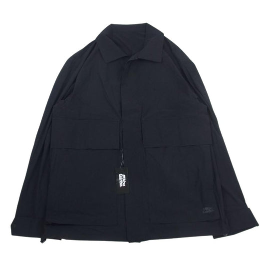 アブガルシア 23SS 23SAB-003 WATER RESISTANT POCKETABLE JACKET ウェザー レジスタント ポケッタブル ジャケット ブラック系 L【新古品】【未使用】【中古】