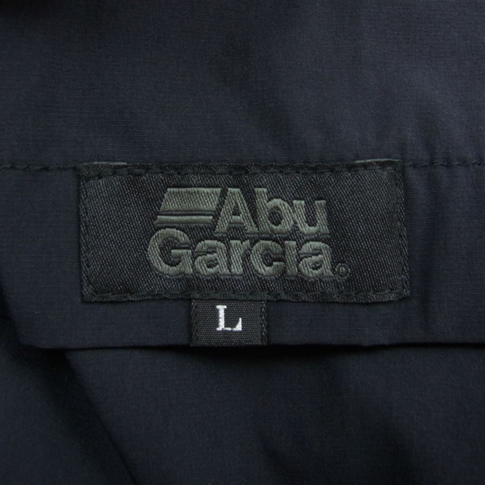 アブガルシア 23SS 23SAB-003 WATER RESISTANT POCKETABLE JACKET ウェザー レジスタント ポケッタブル ジャケット ブラック系 L【新古品】【未使用】【中古】