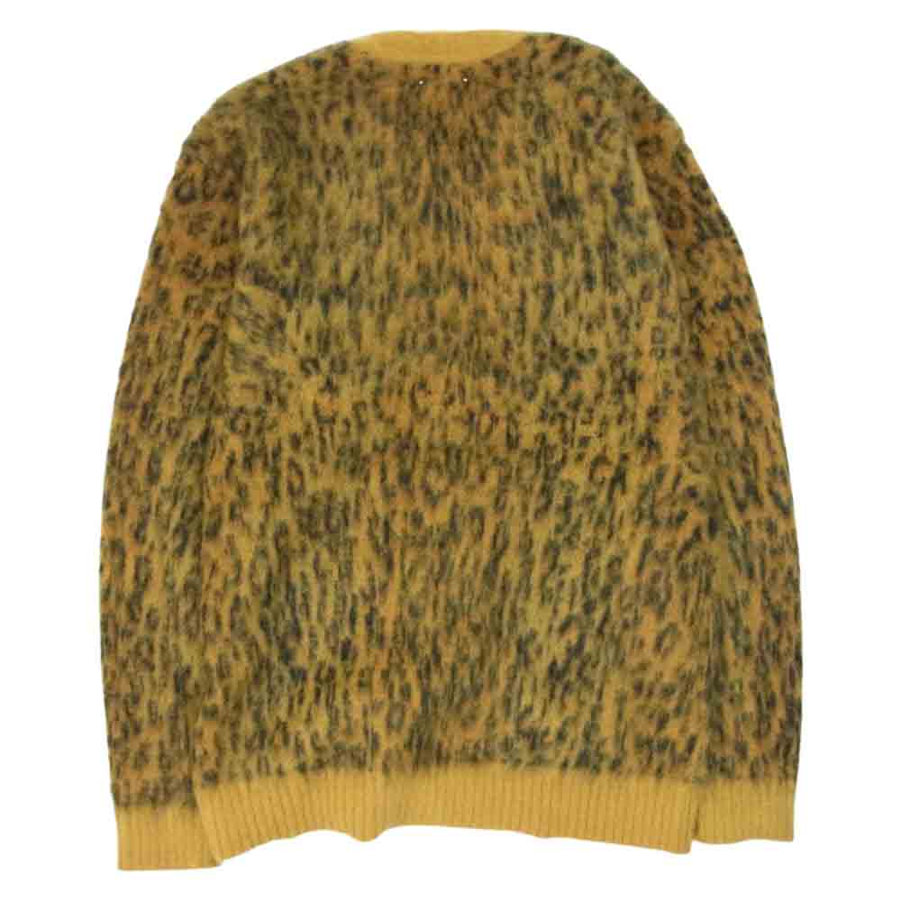 MINEDENIM マインデニム 22AW 2210-6002 Kid Mohair Argyle Washed Knit Long Cardigan キッドモヘア アーガイルニットカーディガン イエロー イエロー系 2【新古品】【未使用】【中古】