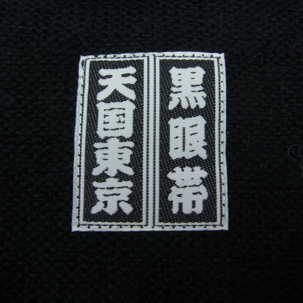 WACKO MARIA ワコマリア 22AW BEP-WM-KN01 × BLACK EYE PATCH ブラック アイ パッチ MOHAIR CARDIGAN モヘア カーディガン ブラック系 S【新古品】【未使用】【中古】