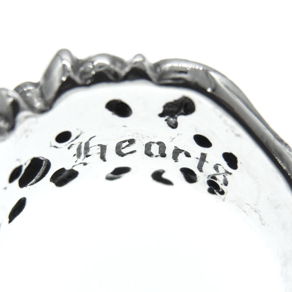 CHROME HEARTS クロムハーツ（原本有） K&T リング シルバー系 21号【中古】