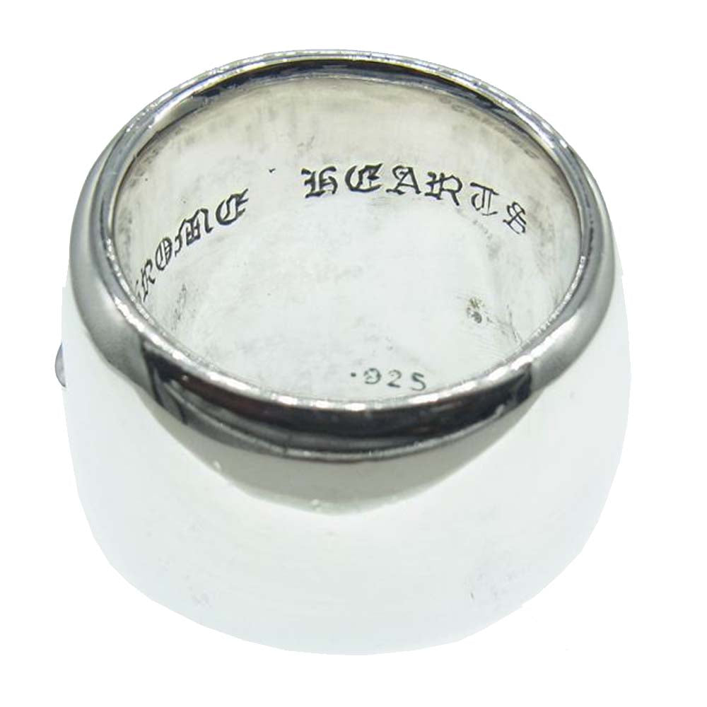 CHROME HEARTS クロムハーツ（原本有） CLASSIC OVAL クラシック オーバルクロス リング シルバー系 22号【中古】