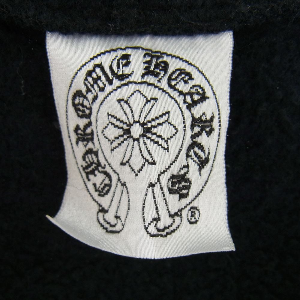 CHROME HEARTS クロムハーツ（原本無） フローラルクロス ダガージップ フルジップ パーカー ブラック系 L【中古】