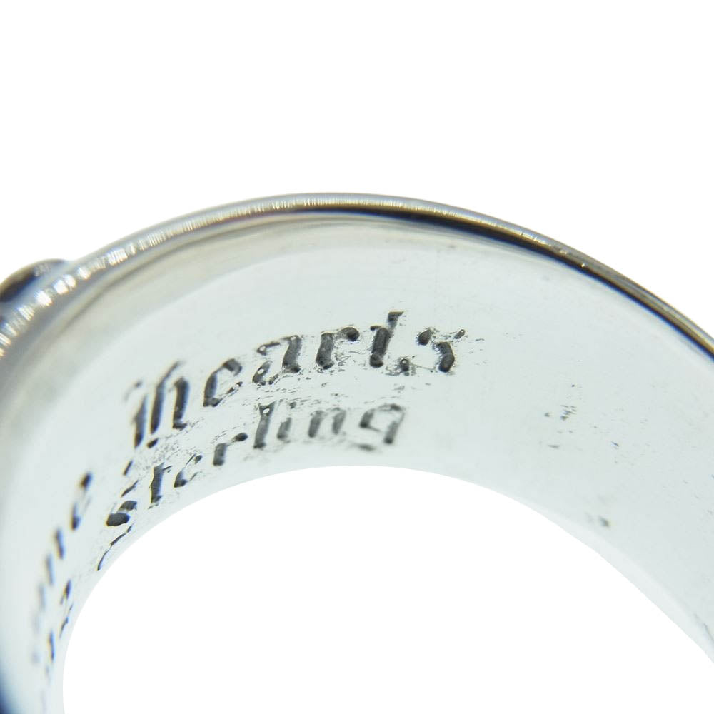 CHROME HEARTS クロムハーツ（原本有） FLRL CRS 1SAP フローラルクロス 1サファイア リング シルバー系 21号【中古】