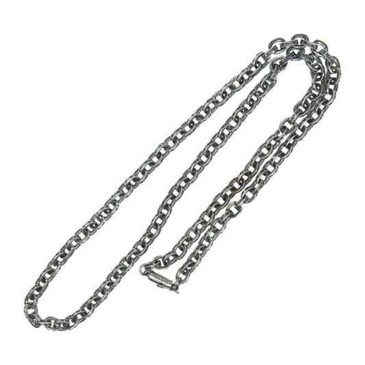 CHROME HEARTS クロムハーツ（原本有） PAPER CHAIN ペーパーチェーン 20inch 20インチ ネックレス シルバー系【中古】
