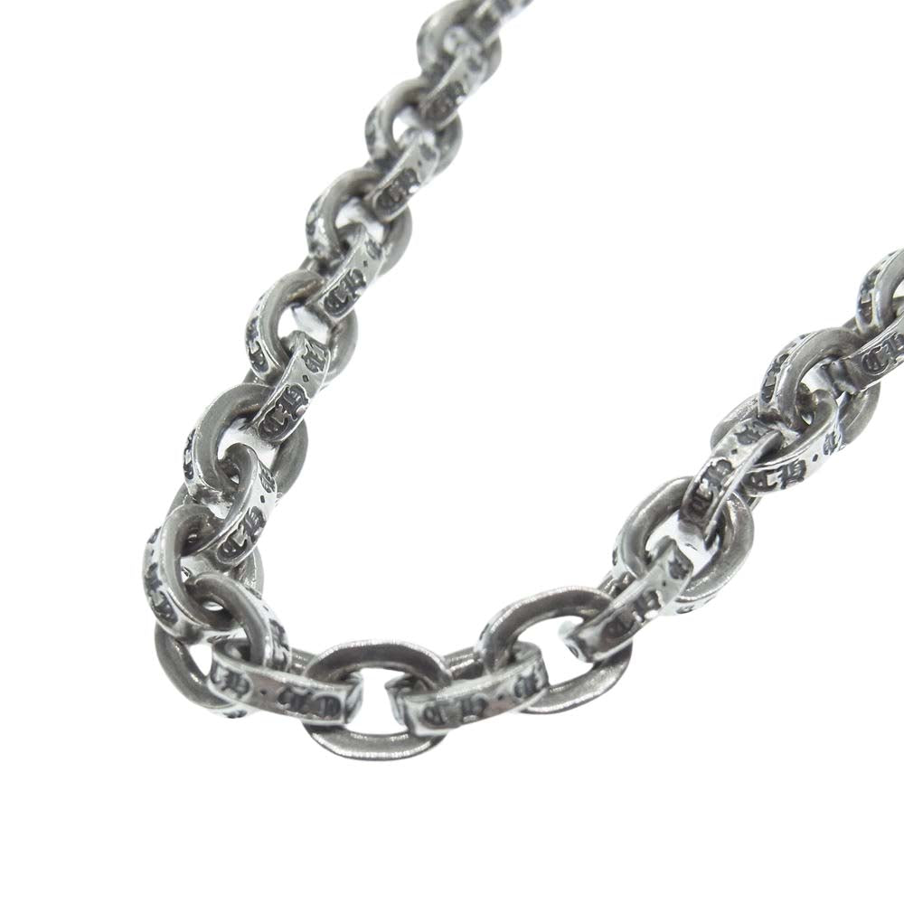 CHROME HEARTS クロムハーツ（原本有） PAPER CHAIN ペーパーチェーン 20inch 20インチ ネックレス シルバー系【中古】