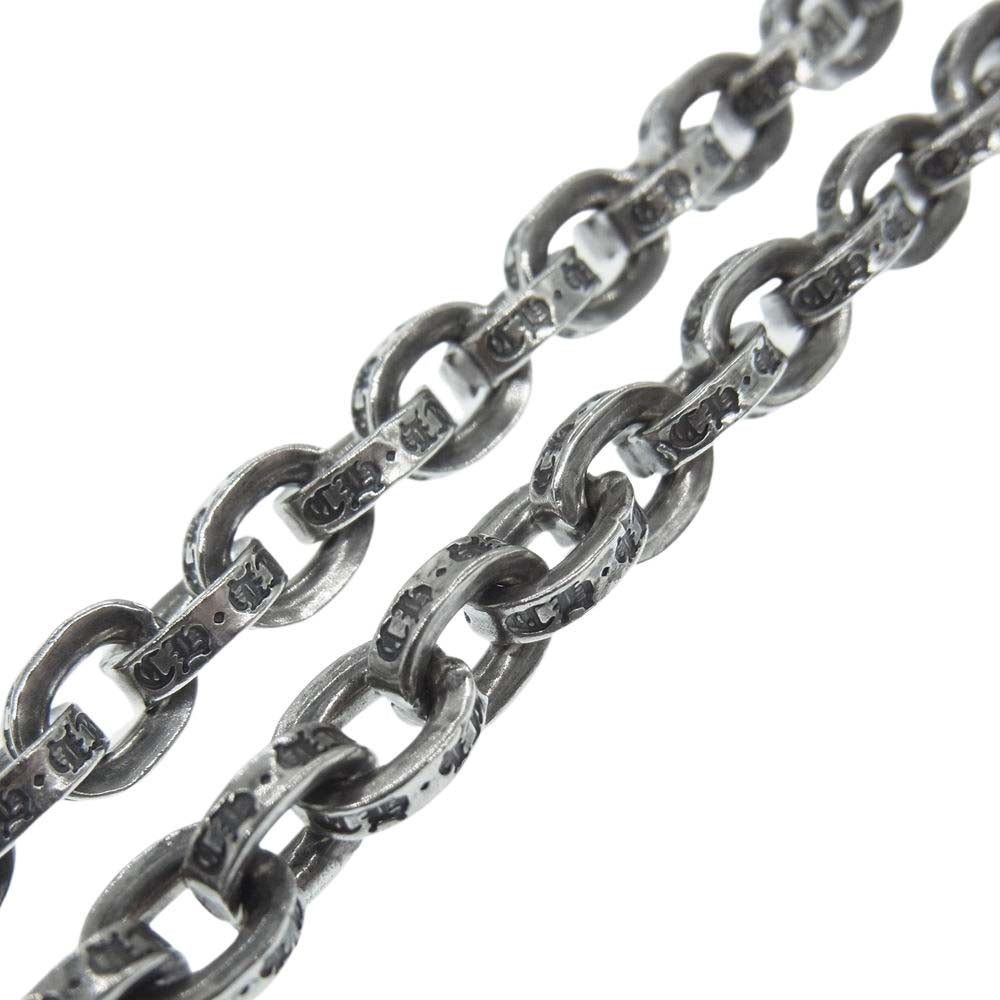 CHROME HEARTS クロムハーツ（原本有） PAPER CHAIN ペーパーチェーン 20inch 20インチ ネックレス シルバー系【中古】