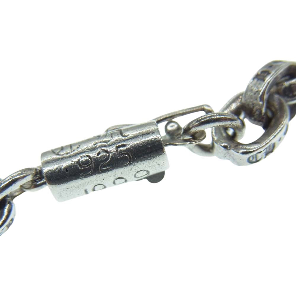 CHROME HEARTS クロムハーツ（原本有） PAPER CHAIN ペーパーチェーン 20inch 20インチ ネックレス シルバー系【中古】
