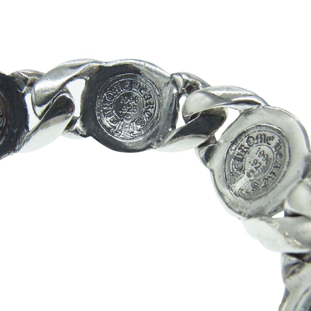 CHROME HEARTS クロムハーツ（原本有） CROSS LINK 6LINK クロスボール クロスリンク ブレスレット シルバー シルバー系【中古】
