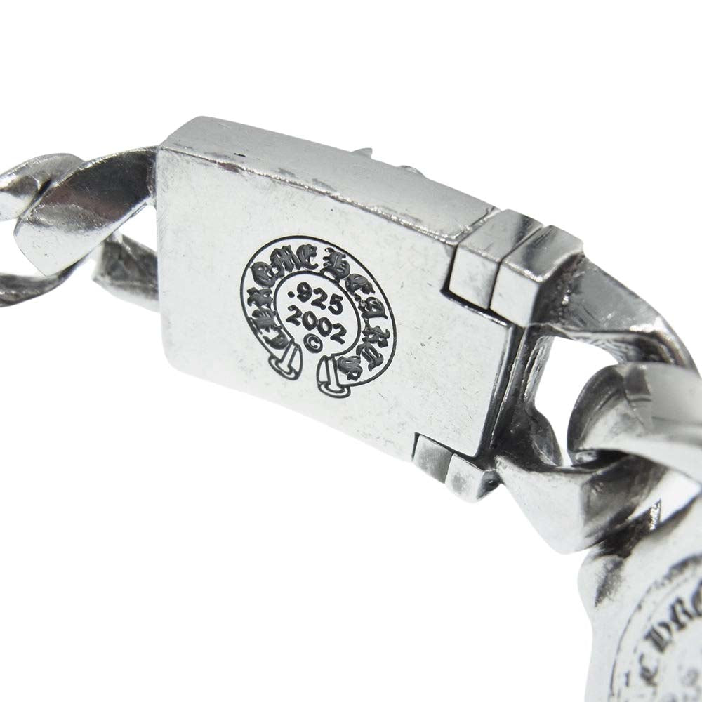 CHROME HEARTS クロムハーツ（原本有） CROSS LINK 6LINK クロスボール クロスリンク ブレスレット シルバー シルバー系【中古】
