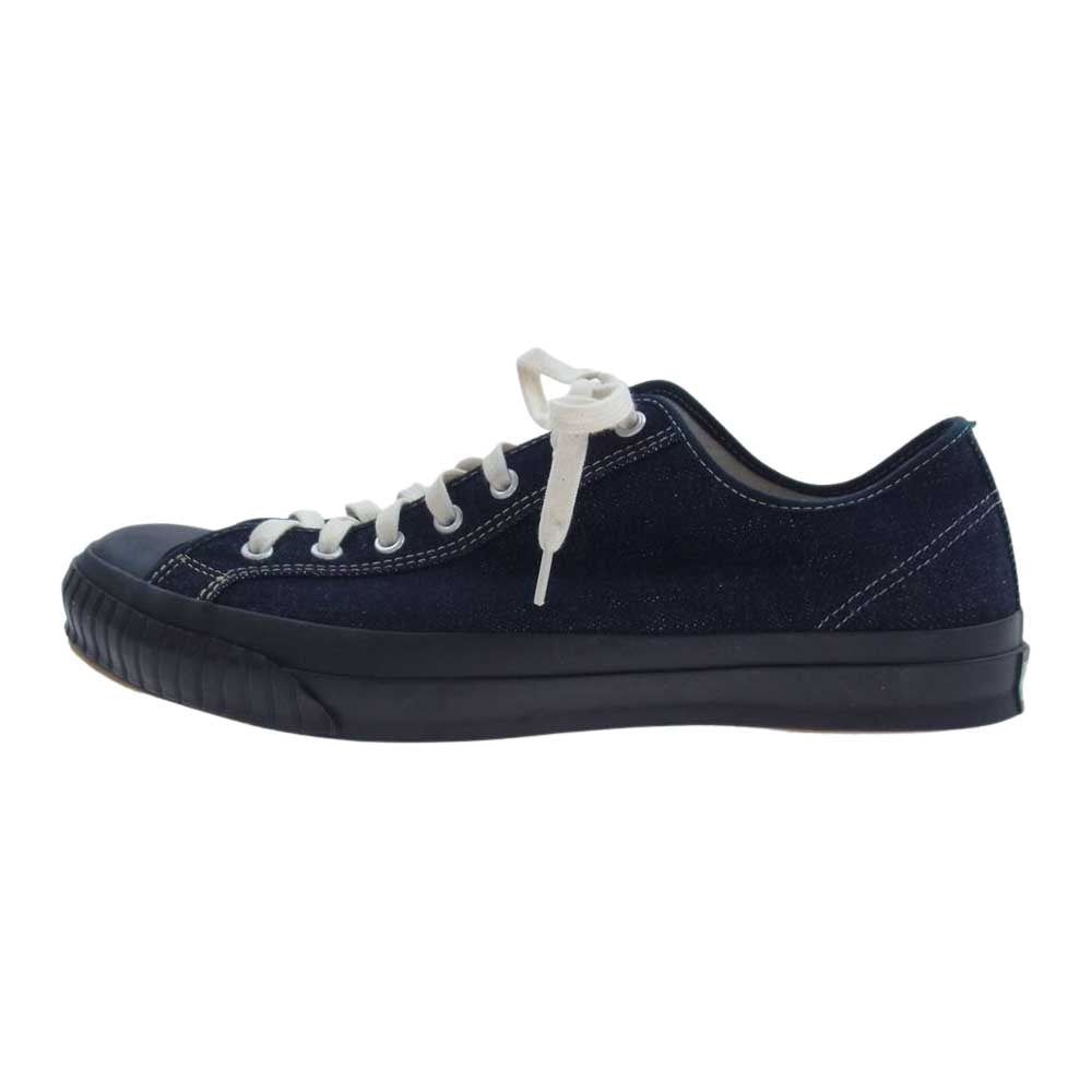 ジョン・ロフグレン CHAMPION SNEAKER JAPANESE INDIGO DENIM インディゴ デニム スニーカー 27.5cm ネイビー系 9.5【中古】