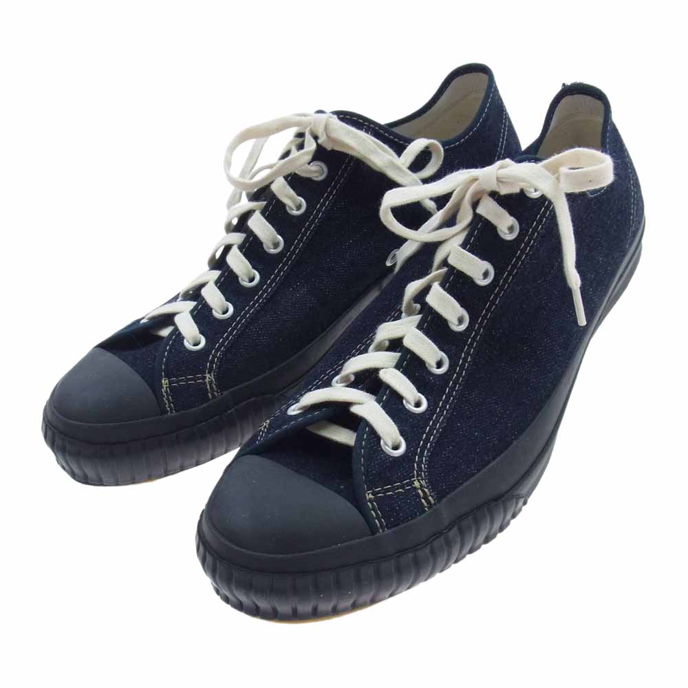 ジョン・ロフグレン CHAMPION SNEAKER JAPANESE INDIGO DENIM インディゴ デニム スニーカー 27.5cm ネイビー系 9.5【中古】