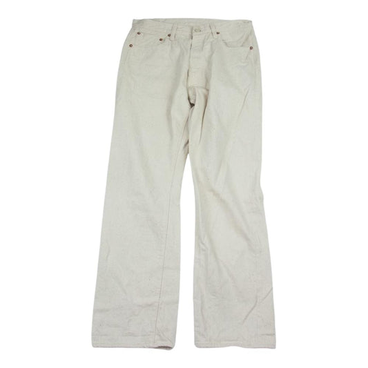 WAREHOUSE ウエアハウス Lot 800XX ホワイト ジーンズ デニム パンツ 生成り系 33【中古】