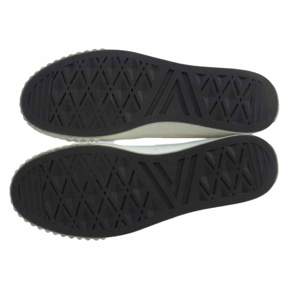 The REAL McCOY'S ザリアルマッコイズ MILITARY CANVAS TRAINING SHOES ミリタリー キャンバス ハイカット スニーカー ホワイト系 ７【中古】