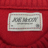 The REAL McCOY'S ザリアルマッコイズ WOOL CREW NECK SWEATER ウール セーター ニット レッド系 38【中古】