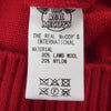 The REAL McCOY'S ザリアルマッコイズ WOOL CREW NECK SWEATER ウール セーター ニット レッド系 38【中古】