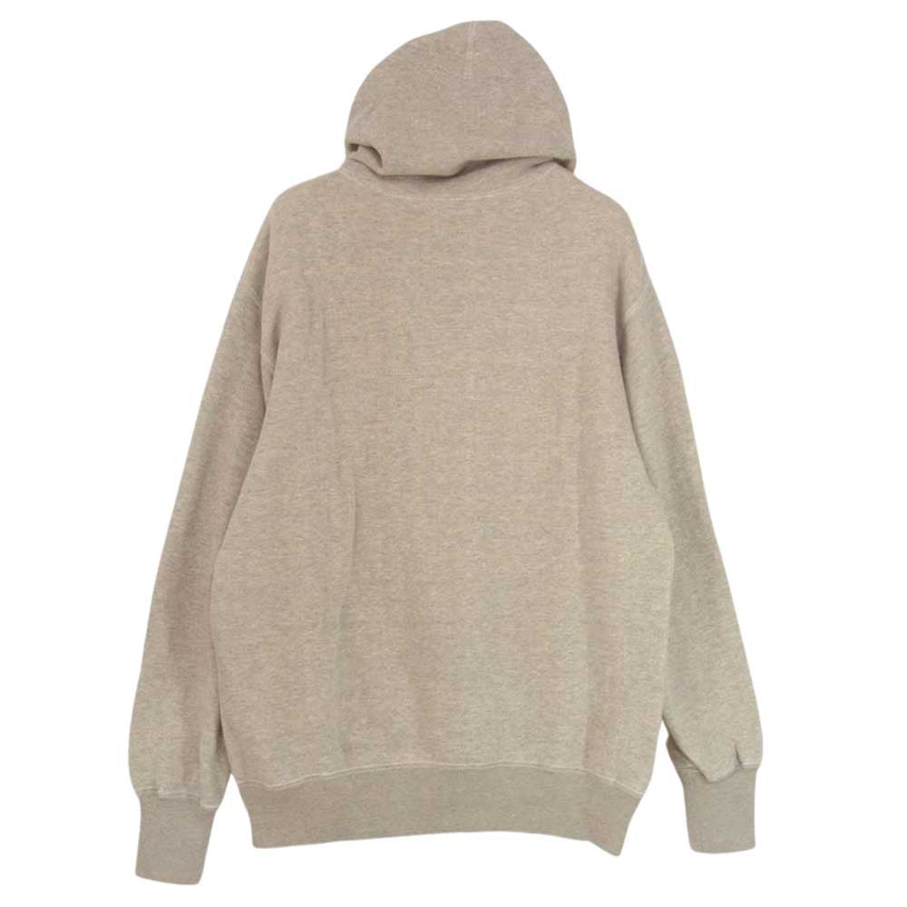 The REAL McCOY'S ザリアルマッコイズ BOXING GLOVE POCKET HOODED SWEATSHIRT ボクシング グローブ ポケット スウェット パーカー ループウィール グレー系 M【中古】
